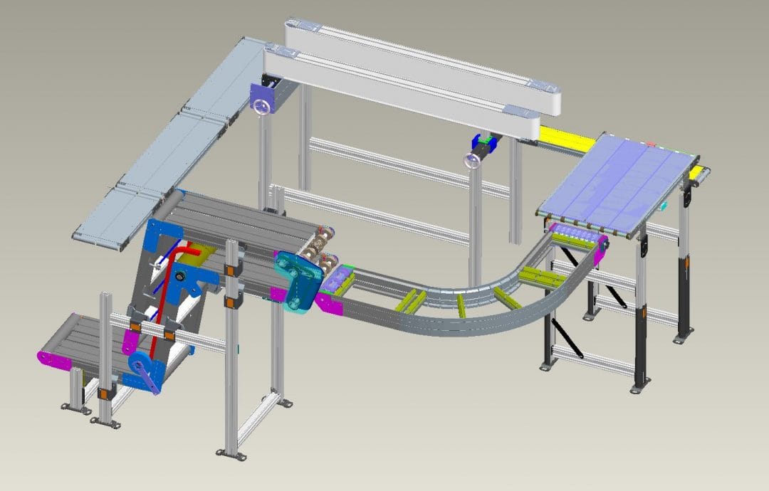 , Flexible Package Handling with Conveyors at Pack Expo