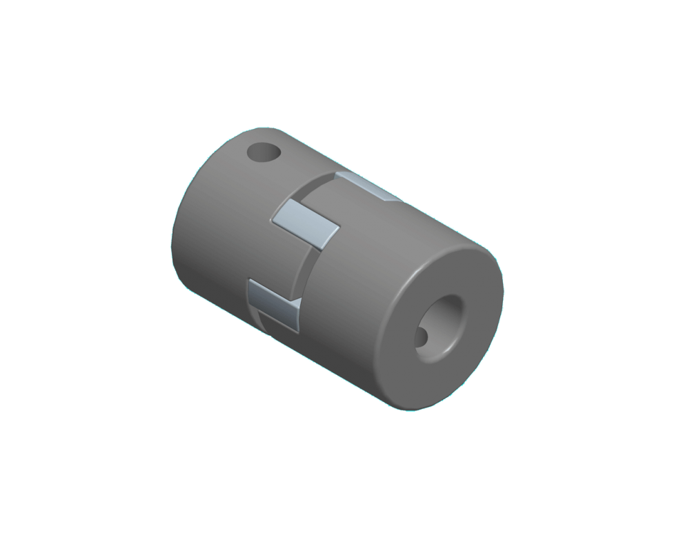 1100 Conveyor Accessory - Coupling Half, 0.375" bore