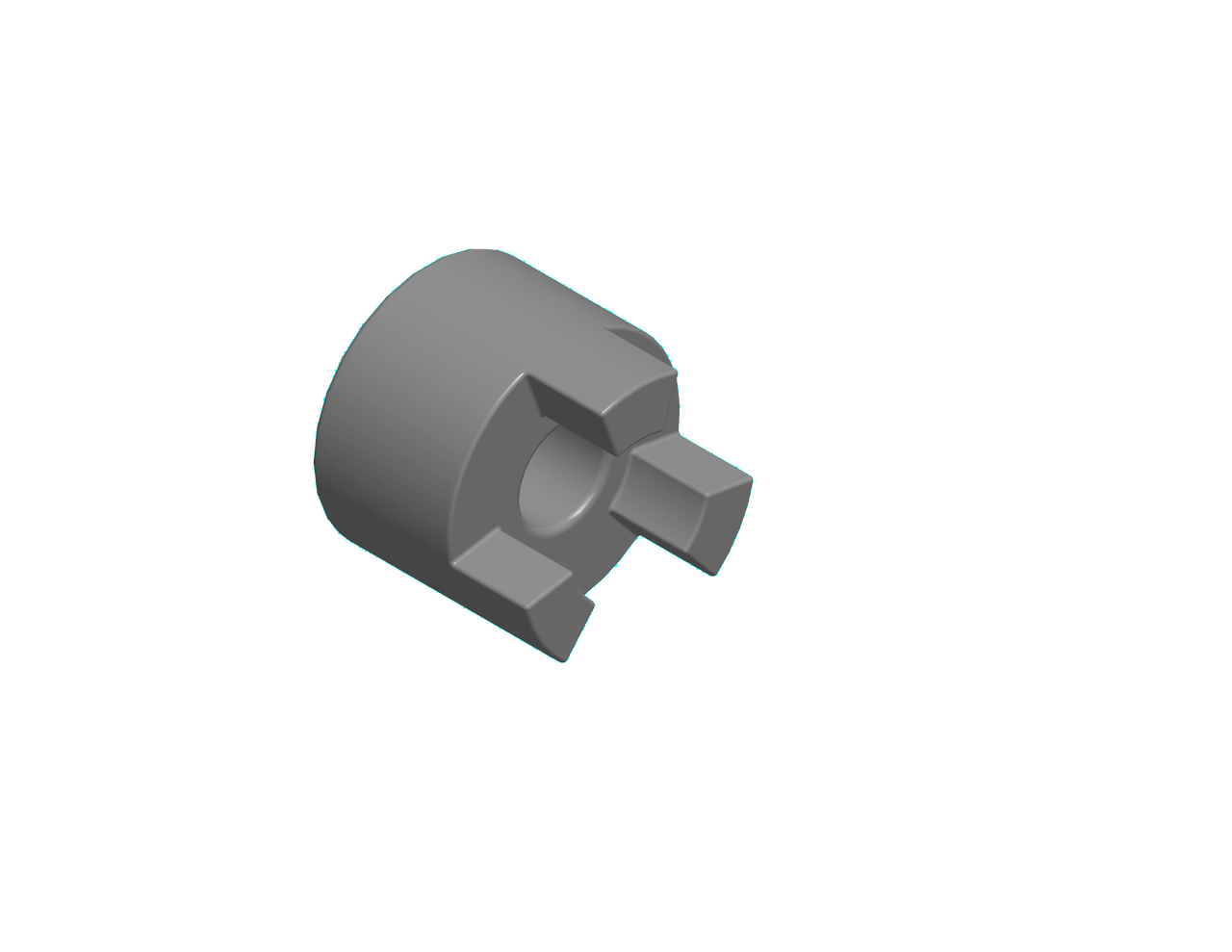 1100 Conveyor Accessory - Coupling Half, 10mm bore