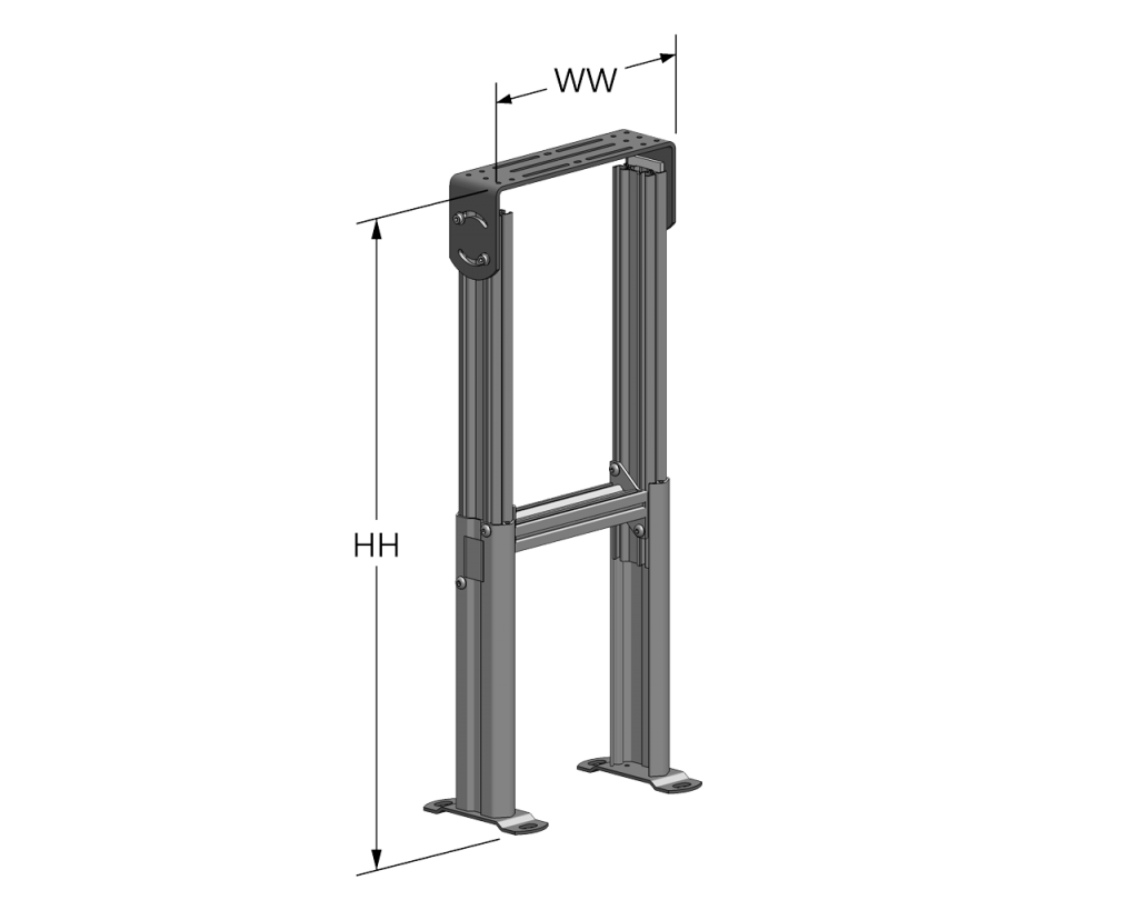 Adjustable Height Support Stand