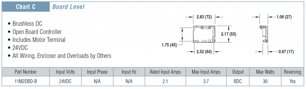 , 1100 Series Gearmotors