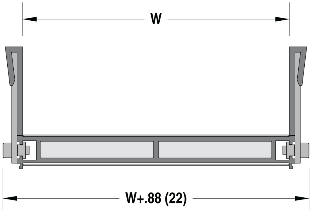 22 2" UHMW High Side