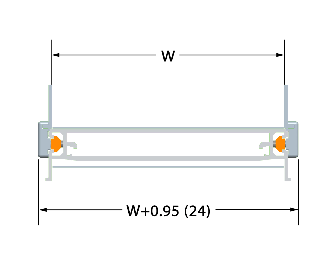 , Serie 2200/2700 Fördererprofile