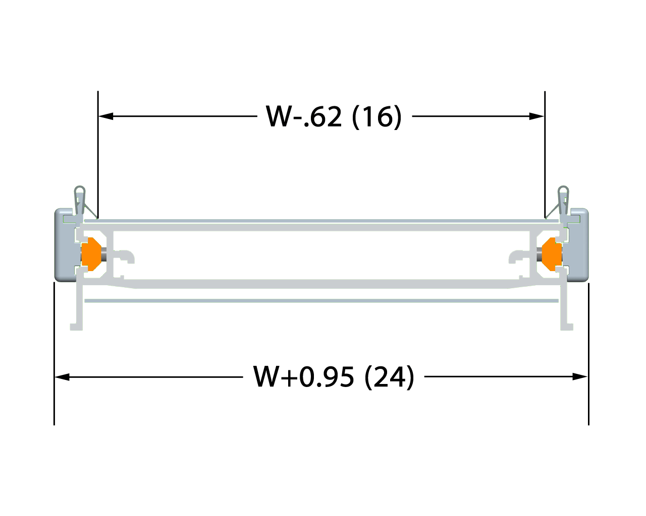 , Serie 2200/2700 Fördererprofile