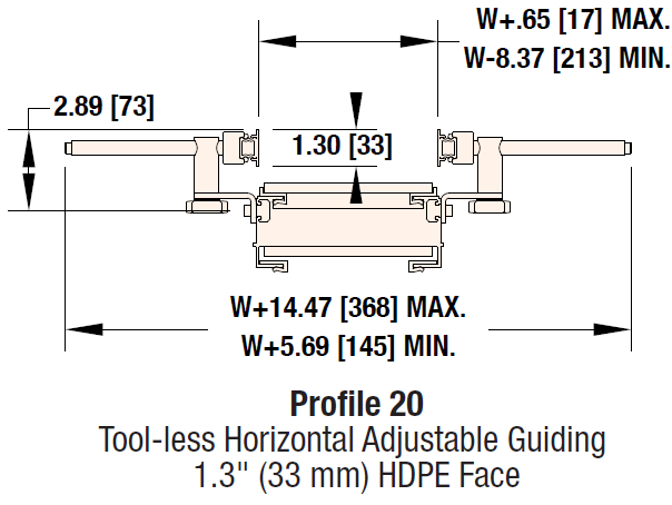 , 2200 Modular Belt Profiles