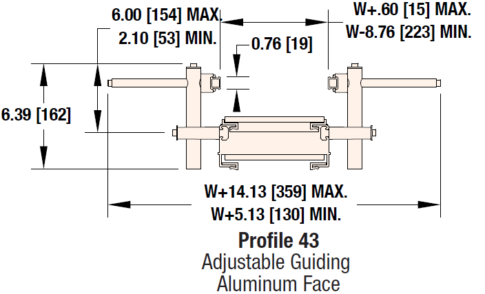 , 2200 Modular Belt Profiles