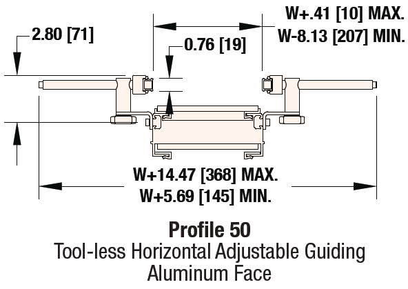 , 2200 Modular Belt Profiles