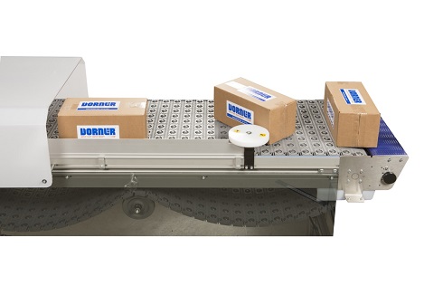 ARB technology on conveyor with boxes at a bump turn 