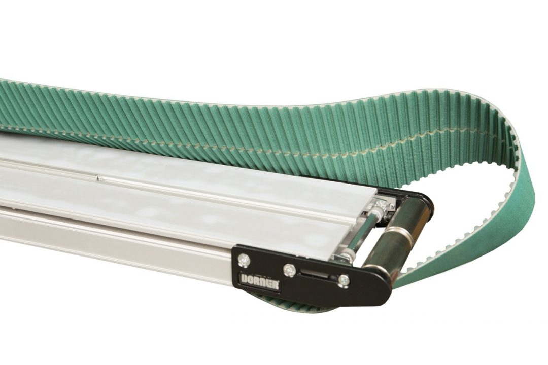reverse V-Guide belt tracking