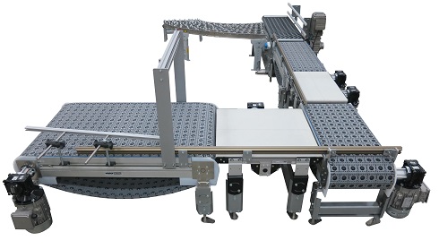 3200 Series Conveyors with Intralox’s patented Activated Roller Belt