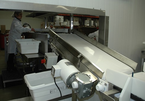 , Sanitary Conveyor System from Dorner Helps Wisconsin Cheese Packer Improve Ergonomics and Packaging Efficiencies