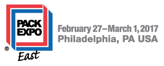 Pack Expo East banner February 27 to march 1 2017 Philadelphia