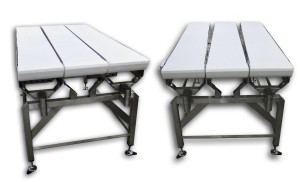 Two 400 Aquapruf featuring three conveyors