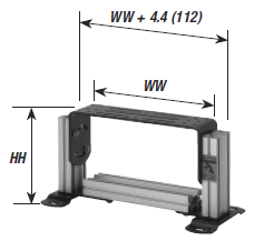 , 2200 Serie Precision Move Stützständer