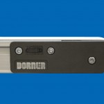 Dorner logo on side of conveyor