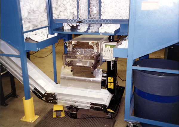 Adjustable Angle Extruded Alloy LPZ Conveyors