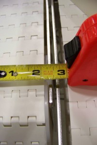 , Internal Bearings, Flat-Side Frame Allows for Side Transfer Conveyor