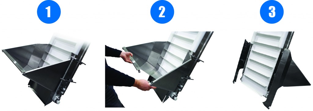 , New Sanitary Accessories Add Functionality to Dorner Conveyors