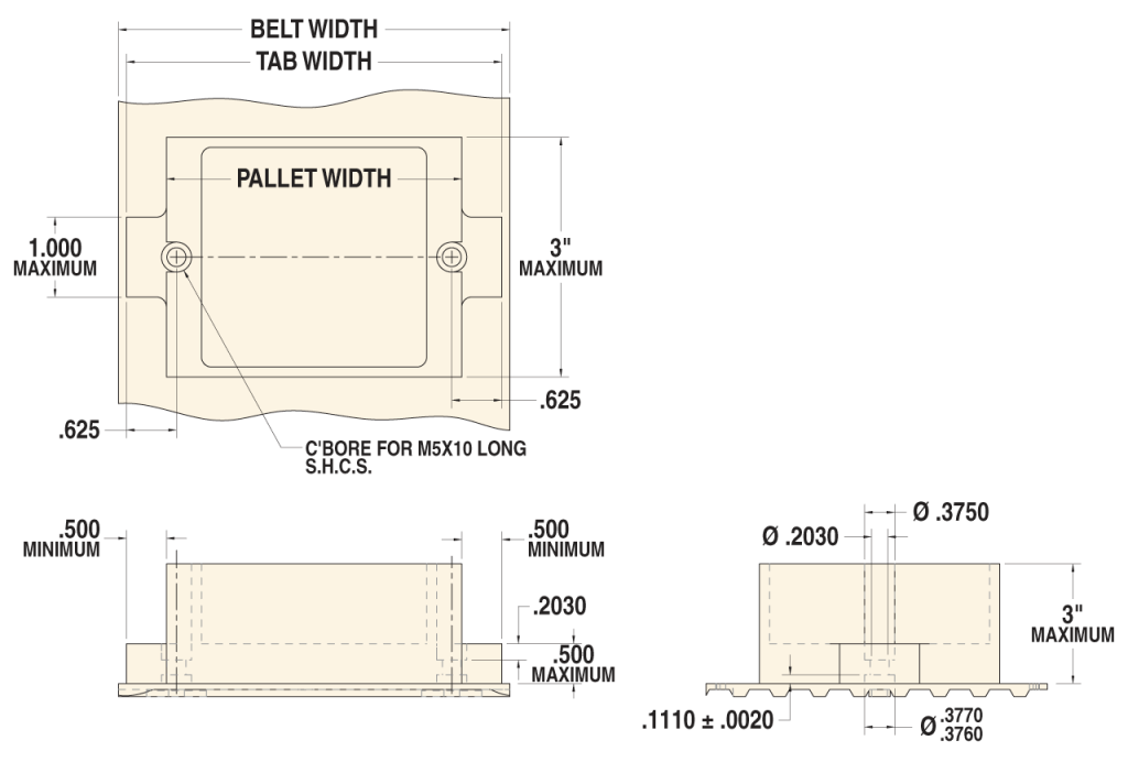 3200 Precision Move Mounting (4-10 inch wide)