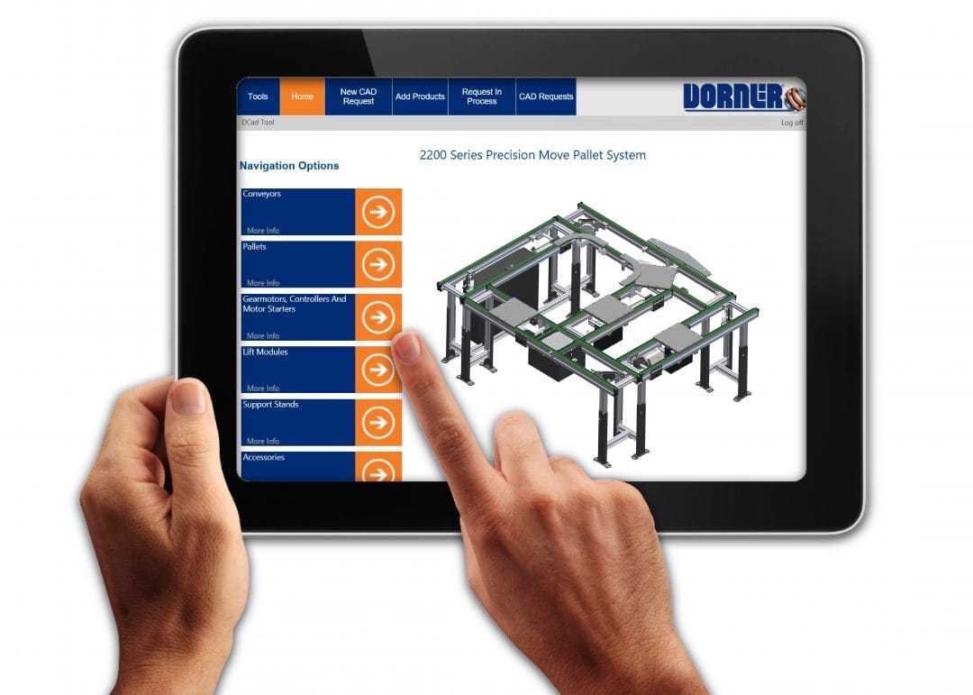 , Functionality at Its Best! Build Conveyors in Real Time with Dorner’s New 3D Preview