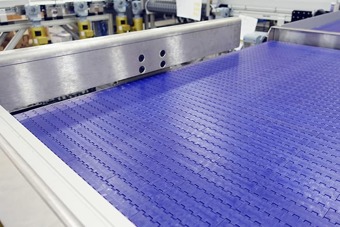 , Case Handling System using 3200 Series Conveyors with Intralox ARB Technology