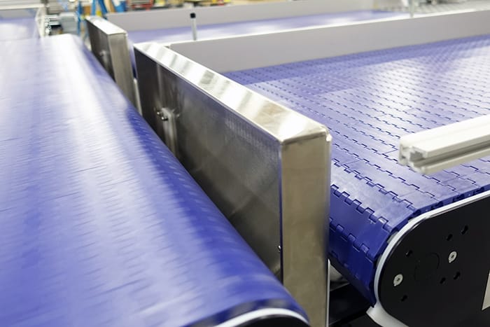 , Case Handling System using 3200 Series Conveyors with Intralox ARB Technology