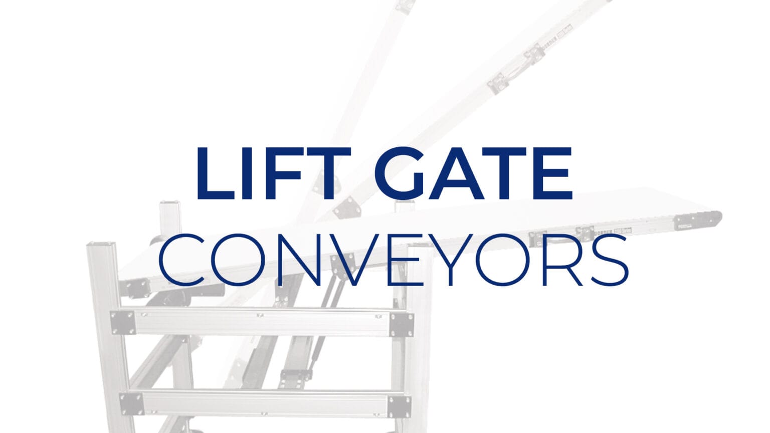 Create Safe and Fast WalkThrough with Lift Gates Dorner Conveyors