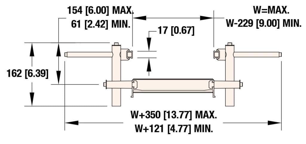 , Perfiles de transportadores Serie 2200/2700