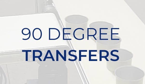 , Easy 90 Degree Transfers