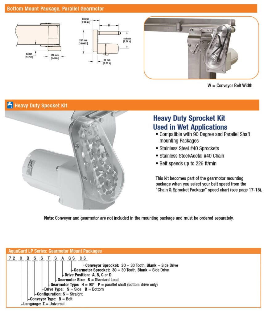 , AquaGard LP Drive Mount Packages