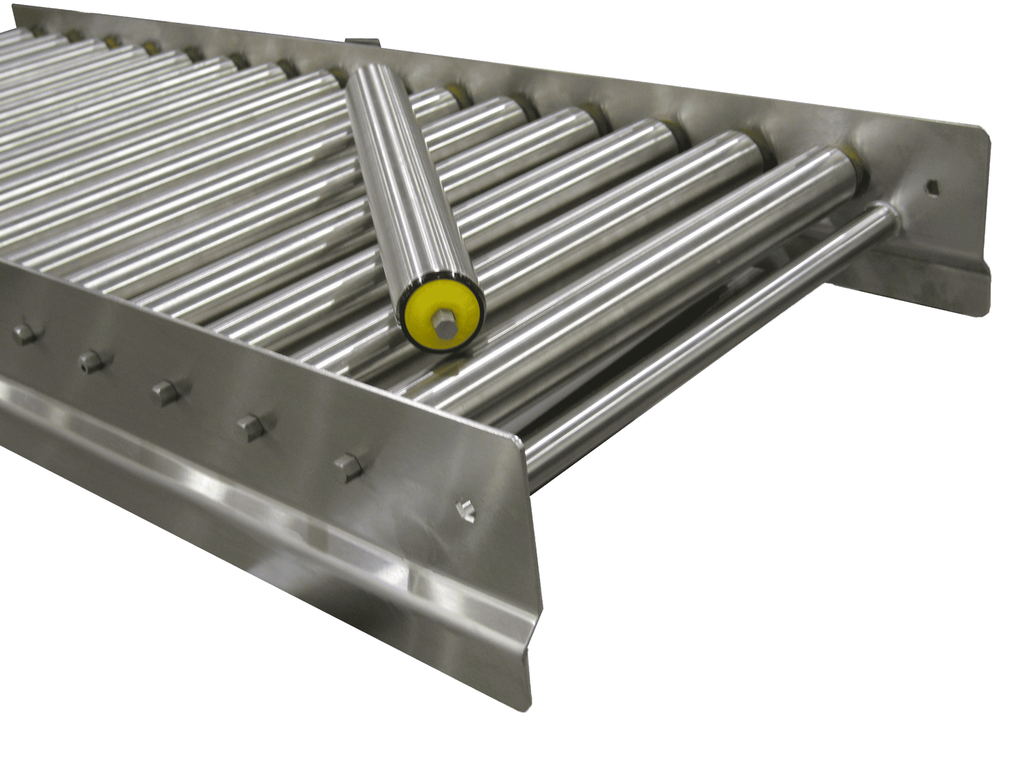 sanitary stainless steel gravity roller