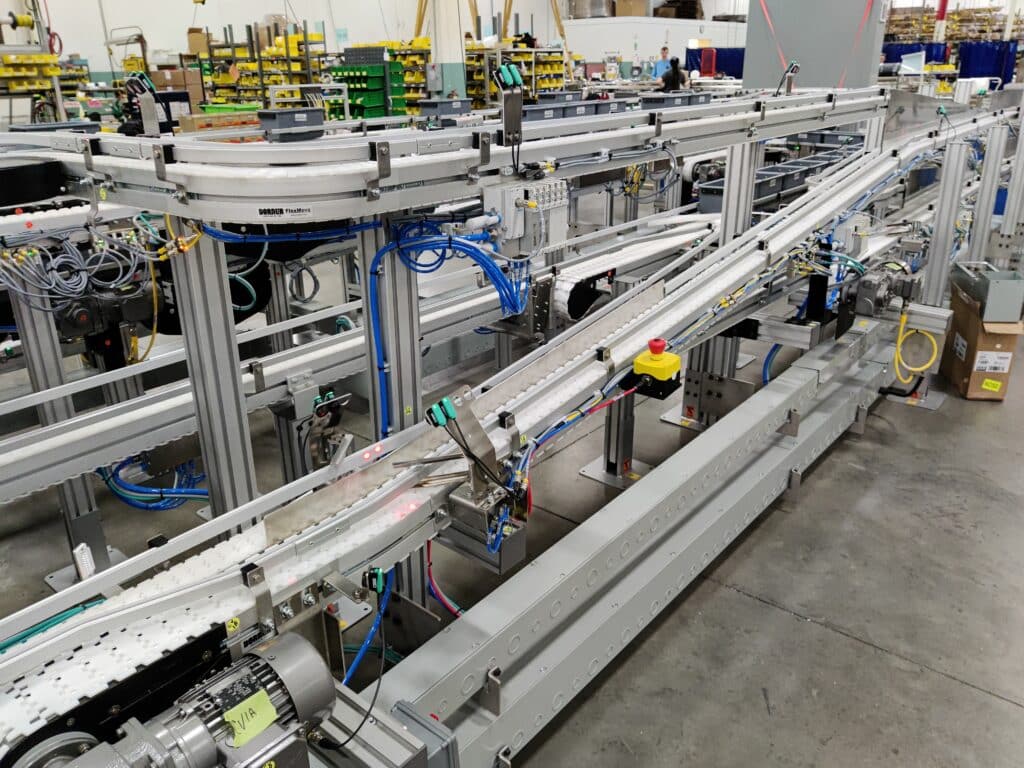 pharmaceutical conveyor system controls