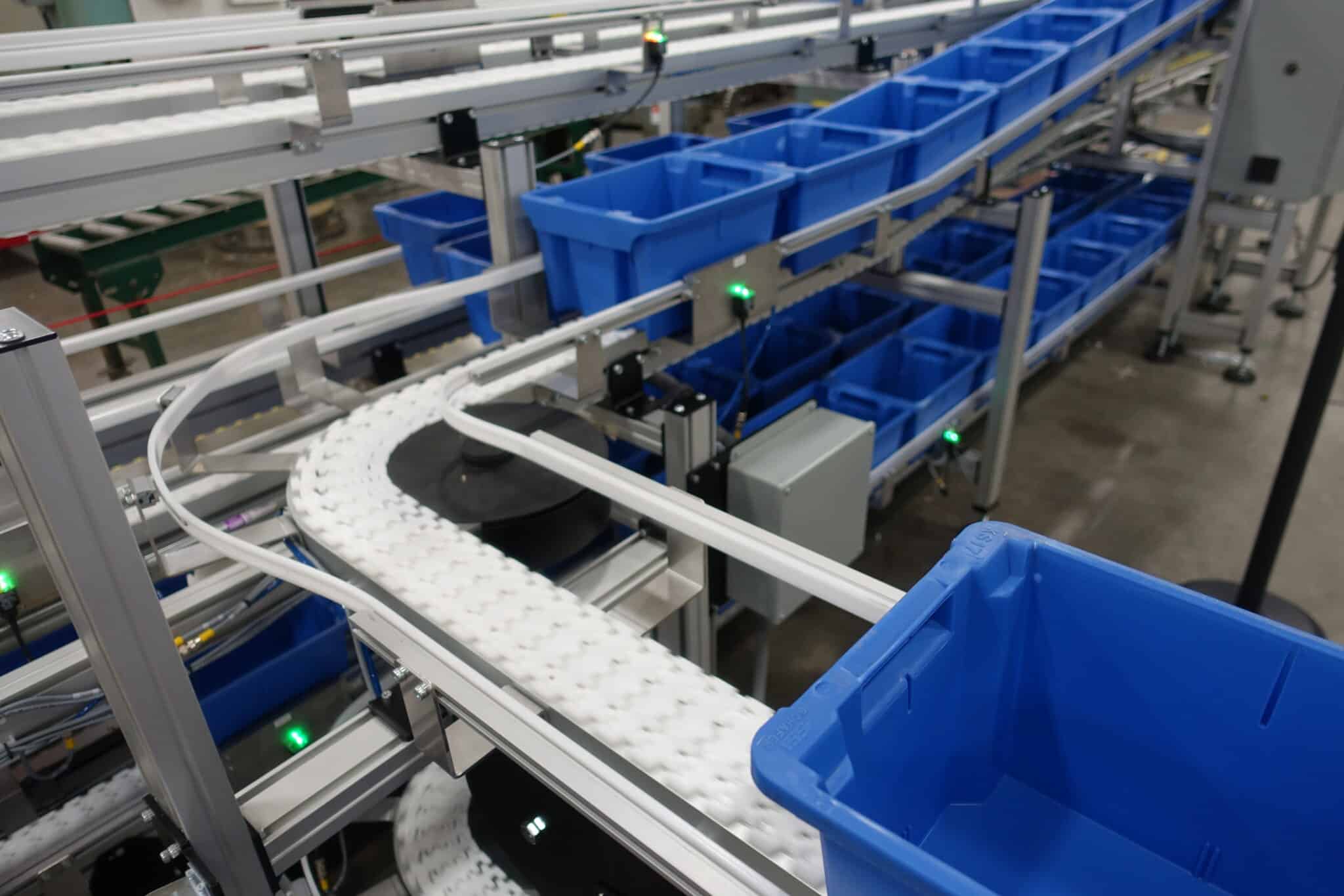 flexmove tote conveyor system