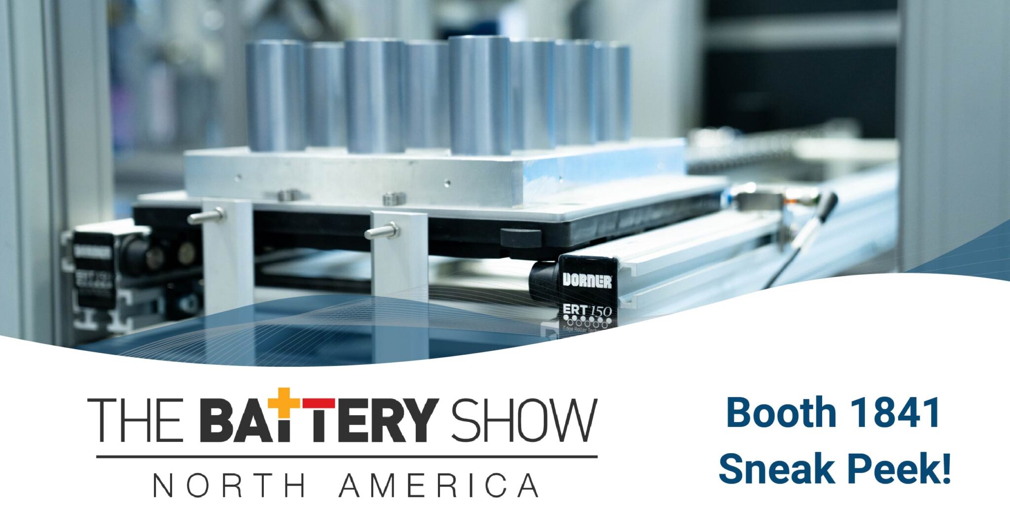 , Sneak Peek of CMCO Conveyance Solutions Booth at the Battery Show North America