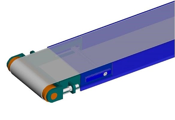 , Belt Tensioning Methods for Small Package Conveyors